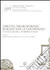 Diritto, neuroscienze, scienze della cognizione libro