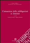 L'attuazione delle obbligazioni in internet libro