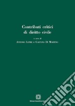 Contributi critici di diritto civile libro