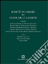 Scritti in onore di Giancarlo Laurini libro