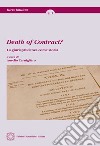 Death of contract? La giurisprudenza come storia libro di Cernigliaro A. (cur.)