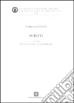 Gabriello Piazza. Scritti libro