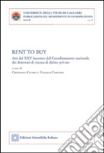 Rent to buy libro