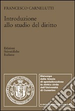 Introduzione allo studio del diritto libro