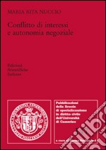 Conflitto di interessi e autonomia negoziale libro