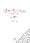 La lingua della comunicazione pubblica al tempo di internet. Profili giuridici libro