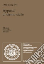 Appunti di diritto civile. Diritto di successione libro