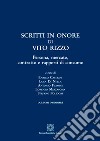 Scritti in onore di Vito Rizzo. Persona, mercato, contratto e rapporti di consumo libro