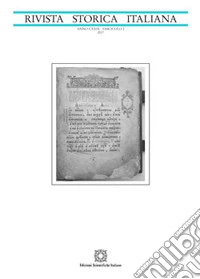 Rivista storica italiana (2017). Vol. 1 libro