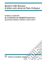 Il giudizio di meritevolezza libro