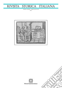 Rivista storica italiana (2017). Vol. 3 libro