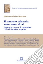 Il contratto telematico sotto nome altrui. Apparenza e regole di imputazione della dichiarazione negoziale libro