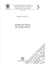 Studi in tema di patronage