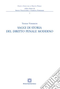 Saggi di storia del diritto penale moderno