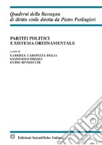 Partiti politici e sistema ordinamentale libro