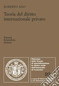 Teoria del diritto internazionale privato