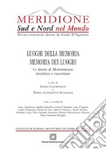 Luoghi della memoria. Memoria dei luoghi libro