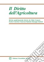 Il diritto dell'agricoltura (2018). Vol. 1 libro