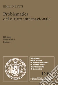 Problematica del diritto internazionale