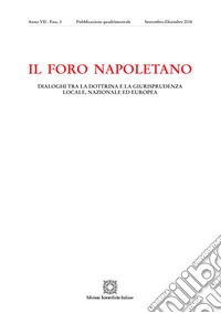 Il Foro napoletano (2018). Vol. 3 libro