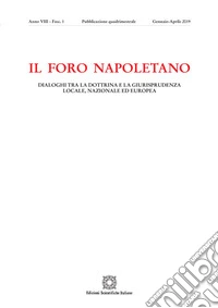 Il Foro napoletano (2019). Vol. 1