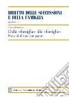 Dalla «famiglia» alle «famiglie». Note di diritto comparato libro di Bortolu Tania