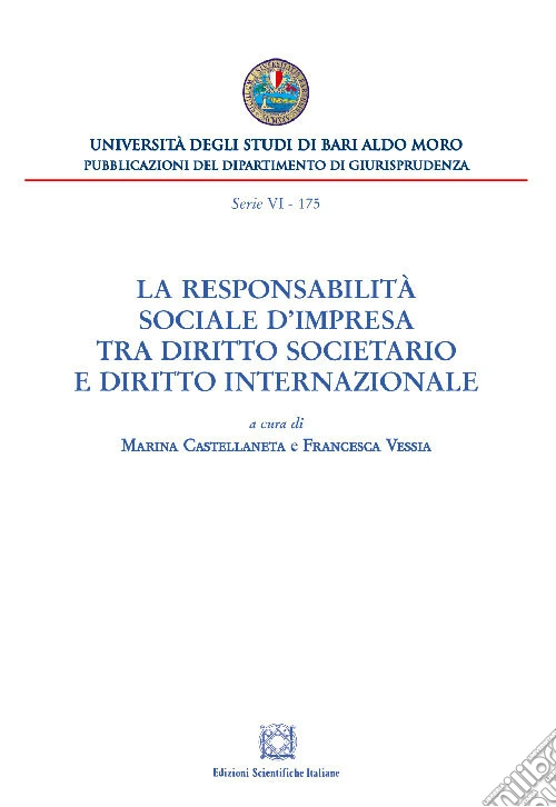 La responsabilità sociale d'impresa tra diritto societario e diritto internazionale