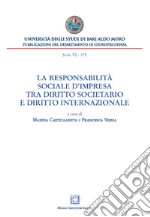 La responsabilità sociale d'impresa tra diritto societario e diritto internazionale