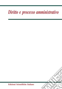 Diritto e processo amministrativo (2020). Vol. 1