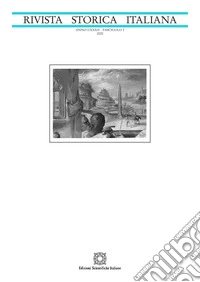 Rivista storica italiana (2020). Vol. 1 libro