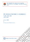 Studi economico-giuridici. Vol. 62/1: 2009-2020 libro