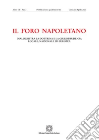Il Foro napoletano (2020). Vol. 1 libro