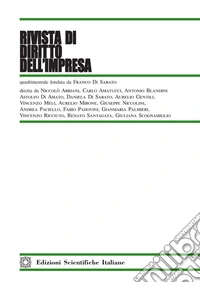 Rivista di diritto dell'impresa (2020). Vol. 3 libro