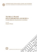 Teoria e prassi dell'esperienza giuridica. In ricordo di Francesco Gentile libro