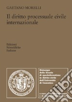 Il diritto processuale civile internazionale libro