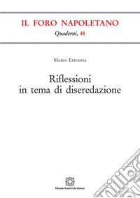 Riflessioni in tema di diseredazione libro
