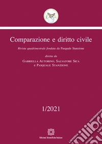 Comparazione e diritto civile (2021). Vol. 1 libro