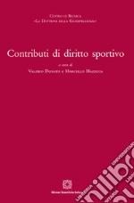 Contributi di diritto sportivo libro