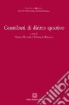 Contributi di diritto sportivo libro