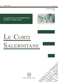 Le corti salernitane (2020). Vol. 3 libro