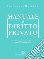 Manuale di diritto privato libro