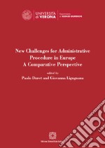 New Challenges for Administrative Procedure in Europe libro