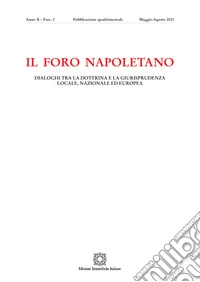 Il Foro napoletano (2021). Vol. 2 libro