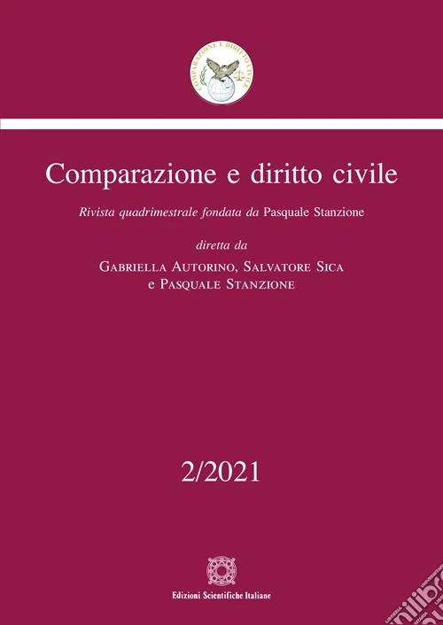 Comparazione e diritto civile (2021). Vol. 3