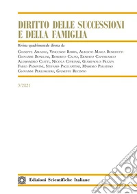 Diritto delle successioni e della famiglia (2021). Vol. 3 libro