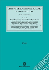 Diritto e processo tributario (2021). Vol. 2
