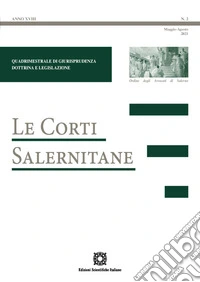 Le corti salernitane (2021). Vol. 2 libro