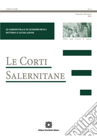 Le corti salernitane (2021). Vol. 3 libro