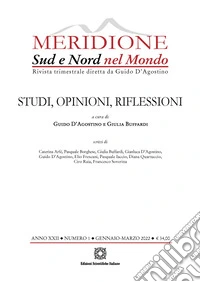 Meridione (2022). Vol. 1: Studi, opinioni, riflessioni libro