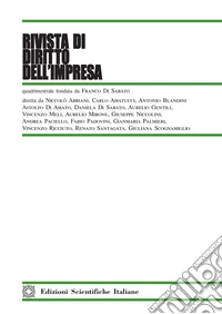 Rivista di diritto dell'impresa (2022). Vol. 1 libro